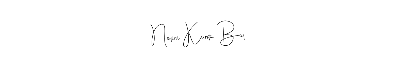 You should practise on your own different ways (Andilay-7BmLP) to write your name (Nalini Kanta Bal) in signature. don't let someone else do it for you. Nalini Kanta Bal signature style 4 images and pictures png