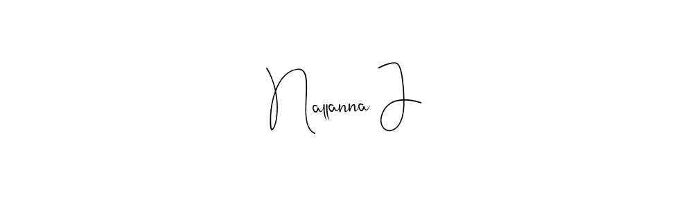 Similarly Andilay-7BmLP is the best handwritten signature design. Signature creator online .You can use it as an online autograph creator for name Nallanna J. Nallanna J signature style 4 images and pictures png