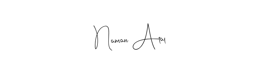 See photos of Naman Atal official signature by Spectra . Check more albums & portfolios. Read reviews & check more about Andilay-7BmLP font. Naman Atal signature style 4 images and pictures png