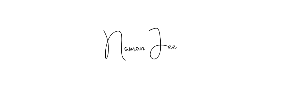 Create a beautiful signature design for name Naman Jee. With this signature (Andilay-7BmLP) fonts, you can make a handwritten signature for free. Naman Jee signature style 4 images and pictures png