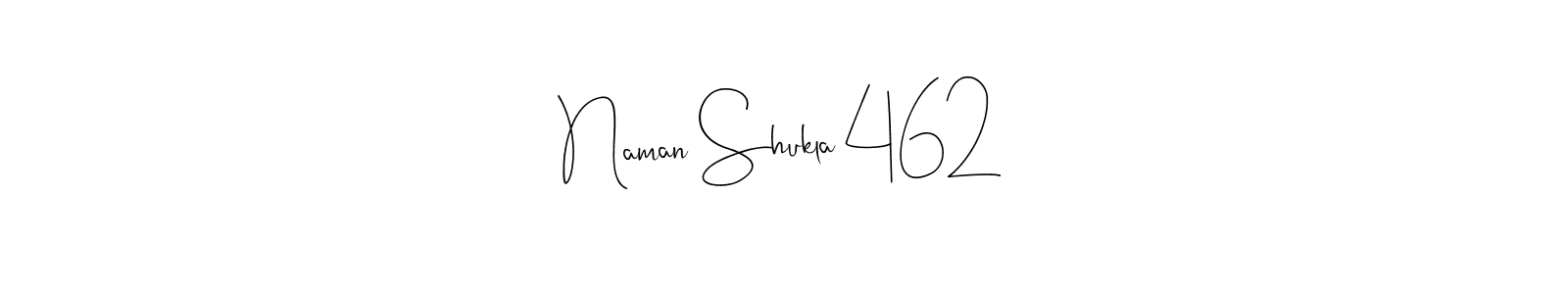 Make a beautiful signature design for name Naman Shukla 462. With this signature (Andilay-7BmLP) style, you can create a handwritten signature for free. Naman Shukla 462 signature style 4 images and pictures png