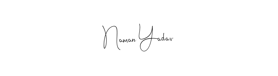 Once you've used our free online signature maker to create your best signature Andilay-7BmLP style, it's time to enjoy all of the benefits that Naman Yadav name signing documents. Naman Yadav signature style 4 images and pictures png