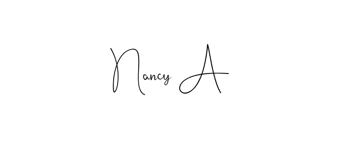 Check out images of Autograph of Nancy A name. Actor Nancy A Signature Style. Andilay-7BmLP is a professional sign style online. Nancy A signature style 4 images and pictures png