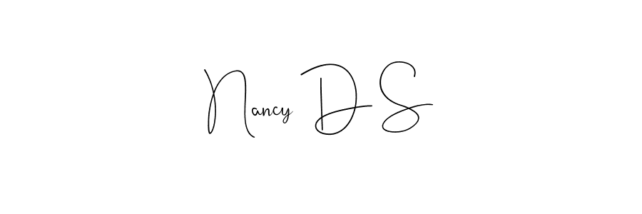 How to Draw Nancy D S signature style? Andilay-7BmLP is a latest design signature styles for name Nancy D S. Nancy D S signature style 4 images and pictures png