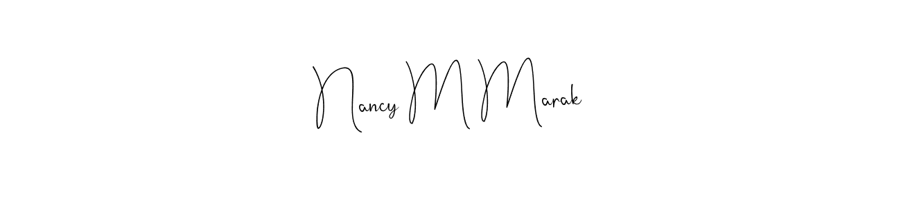 See photos of Nancy M Marak official signature by Spectra . Check more albums & portfolios. Read reviews & check more about Andilay-7BmLP font. Nancy M Marak signature style 4 images and pictures png