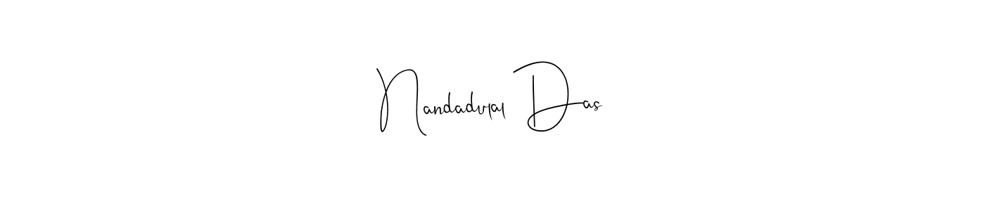 It looks lik you need a new signature style for name Nandadulal Das. Design unique handwritten (Andilay-7BmLP) signature with our free signature maker in just a few clicks. Nandadulal Das signature style 4 images and pictures png