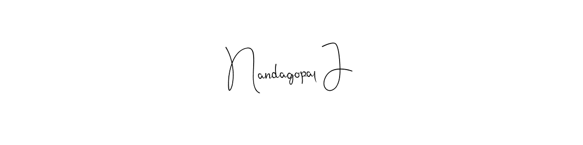 You can use this online signature creator to create a handwritten signature for the name Nandagopal J. This is the best online autograph maker. Nandagopal J signature style 4 images and pictures png