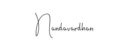 How to make Nandavardhan signature? Andilay-7BmLP is a professional autograph style. Create handwritten signature for Nandavardhan name. Nandavardhan signature style 4 images and pictures png