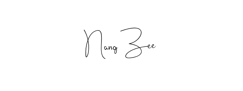 Nang Zee stylish signature style. Best Handwritten Sign (Andilay-7BmLP) for my name. Handwritten Signature Collection Ideas for my name Nang Zee. Nang Zee signature style 4 images and pictures png