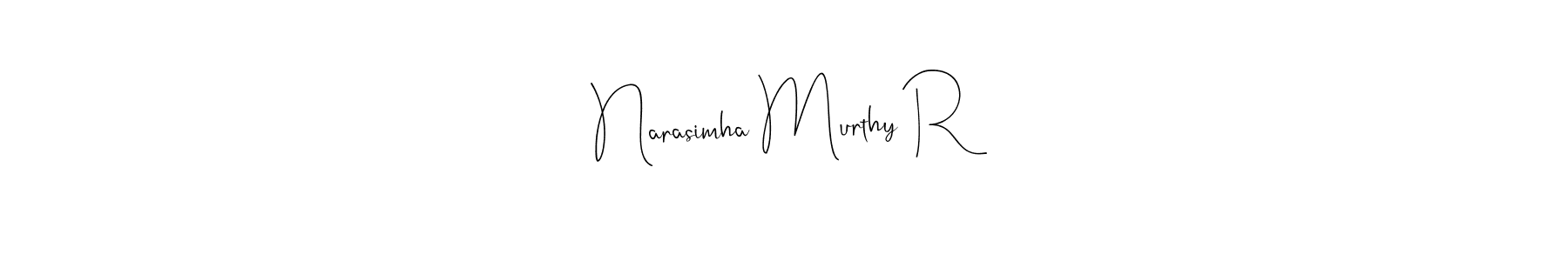 Also You can easily find your signature by using the search form. We will create Narasimha Murthy R name handwritten signature images for you free of cost using Andilay-7BmLP sign style. Narasimha Murthy R signature style 4 images and pictures png