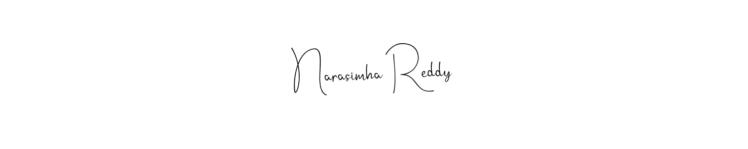 Make a beautiful signature design for name Narasimha Reddy. Use this online signature maker to create a handwritten signature for free. Narasimha Reddy signature style 4 images and pictures png