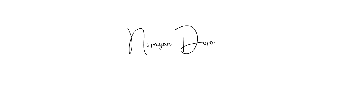 Make a beautiful signature design for name Narayan Dora. Use this online signature maker to create a handwritten signature for free. Narayan Dora signature style 4 images and pictures png