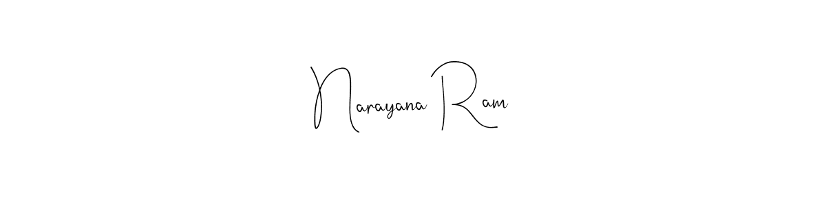 if you are searching for the best signature style for your name Narayana Ram. so please give up your signature search. here we have designed multiple signature styles  using Andilay-7BmLP. Narayana Ram signature style 4 images and pictures png