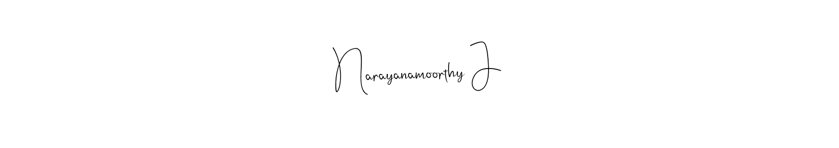 You can use this online signature creator to create a handwritten signature for the name Narayanamoorthy J. This is the best online autograph maker. Narayanamoorthy J signature style 4 images and pictures png