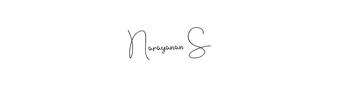 Once you've used our free online signature maker to create your best signature Andilay-7BmLP style, it's time to enjoy all of the benefits that Narayanan S name signing documents. Narayanan S signature style 4 images and pictures png