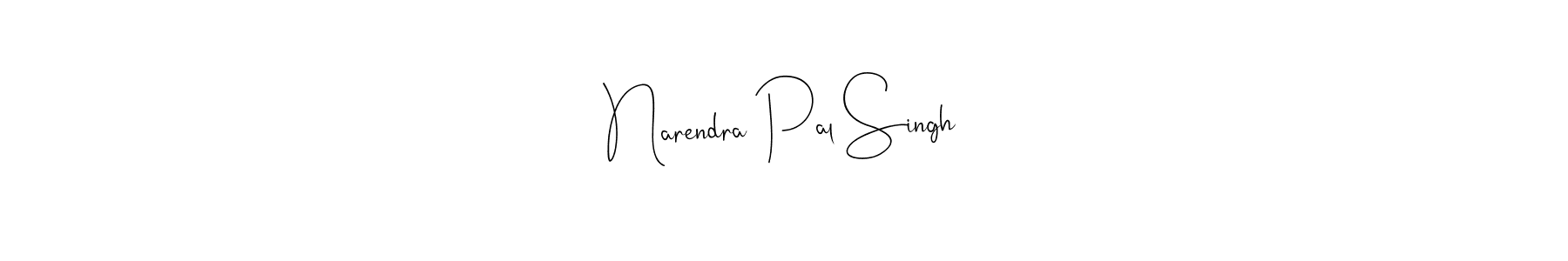 How to make Narendra Pal Singh signature? Andilay-7BmLP is a professional autograph style. Create handwritten signature for Narendra Pal Singh name. Narendra Pal Singh signature style 4 images and pictures png