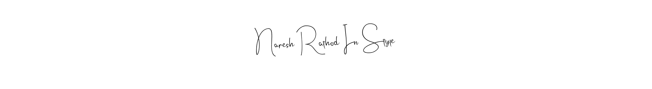Here are the top 10 professional signature styles for the name Naresh Rathod In Style. These are the best autograph styles you can use for your name. Naresh Rathod In Style signature style 4 images and pictures png