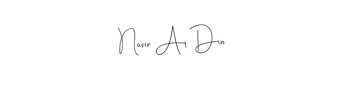 How to Draw Nasir Al Din signature style? Andilay-7BmLP is a latest design signature styles for name Nasir Al Din. Nasir Al Din signature style 4 images and pictures png