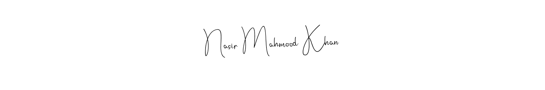 You can use this online signature creator to create a handwritten signature for the name Nasir Mahmood Khan. This is the best online autograph maker. Nasir Mahmood Khan signature style 4 images and pictures png