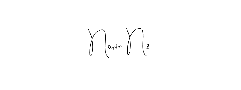 See photos of Nasir Nz official signature by Spectra . Check more albums & portfolios. Read reviews & check more about Andilay-7BmLP font. Nasir Nz signature style 4 images and pictures png