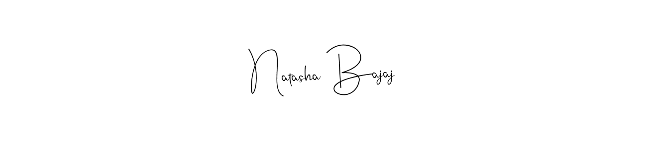 It looks lik you need a new signature style for name Natasha Bajaj. Design unique handwritten (Andilay-7BmLP) signature with our free signature maker in just a few clicks. Natasha Bajaj signature style 4 images and pictures png