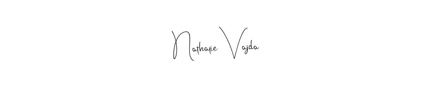 Also we have Nathalie Vajda name is the best signature style. Create professional handwritten signature collection using Andilay-7BmLP autograph style. Nathalie Vajda signature style 4 images and pictures png
