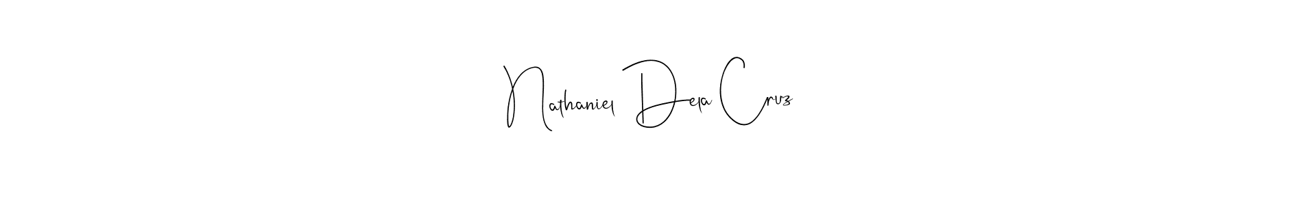 Nathaniel Dela Cruz stylish signature style. Best Handwritten Sign (Andilay-7BmLP) for my name. Handwritten Signature Collection Ideas for my name Nathaniel Dela Cruz. Nathaniel Dela Cruz signature style 4 images and pictures png