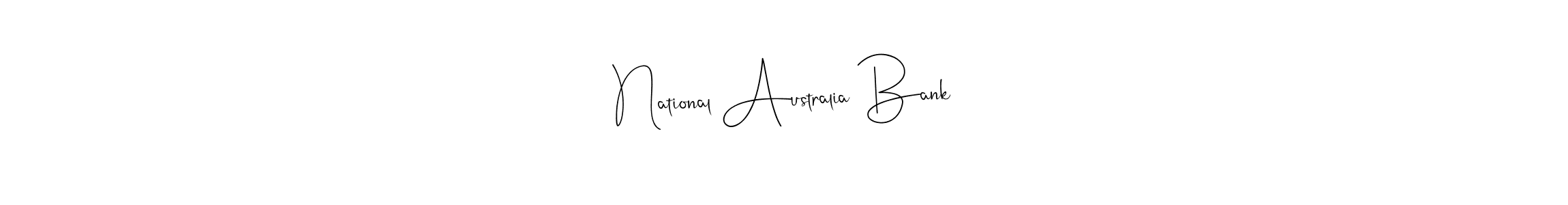 You can use this online signature creator to create a handwritten signature for the name National Australia Bank. This is the best online autograph maker. National Australia Bank signature style 4 images and pictures png