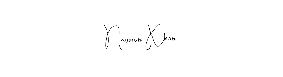 How to make Nauman Khan signature? Andilay-7BmLP is a professional autograph style. Create handwritten signature for Nauman Khan name. Nauman Khan signature style 4 images and pictures png