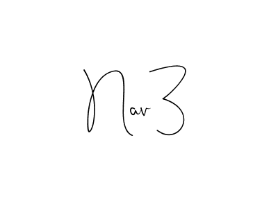 Design your own signature with our free online signature maker. With this signature software, you can create a handwritten (Andilay-7BmLP) signature for name Nav3. Nav3 signature style 4 images and pictures png