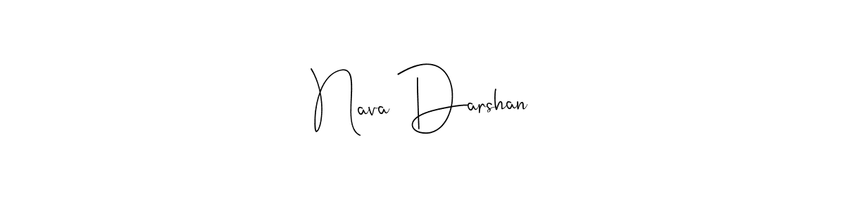 This is the best signature style for the Nava Darshan name. Also you like these signature font (Andilay-7BmLP). Mix name signature. Nava Darshan signature style 4 images and pictures png