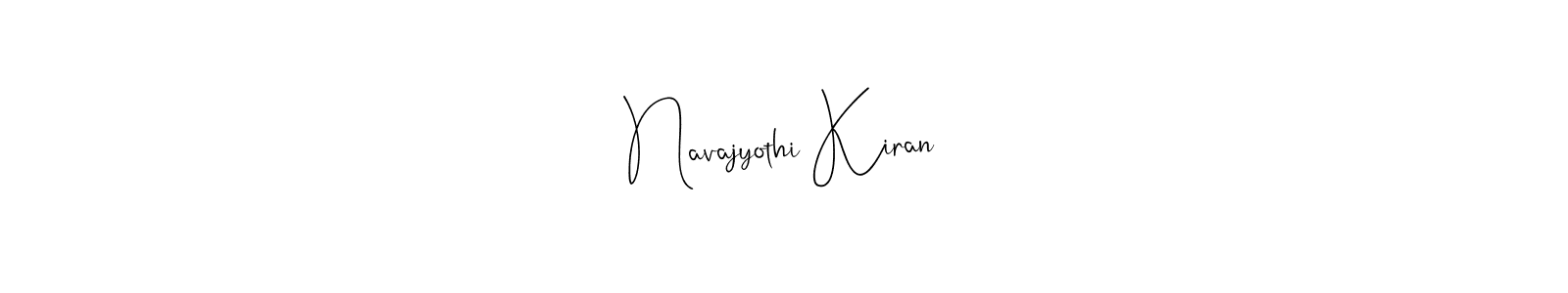 Make a short Navajyothi Kiran signature style. Manage your documents anywhere anytime using Andilay-7BmLP. Create and add eSignatures, submit forms, share and send files easily. Navajyothi Kiran signature style 4 images and pictures png