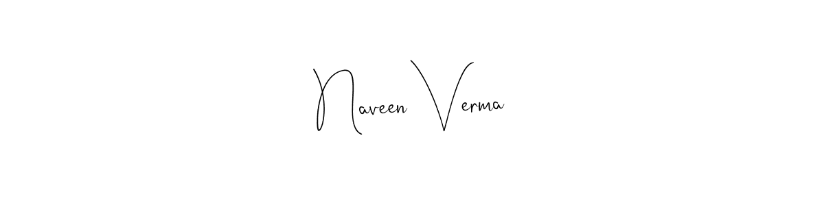 It looks lik you need a new signature style for name Naveen Verma. Design unique handwritten (Andilay-7BmLP) signature with our free signature maker in just a few clicks. Naveen Verma signature style 4 images and pictures png