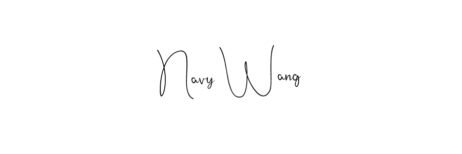Once you've used our free online signature maker to create your best signature Andilay-7BmLP style, it's time to enjoy all of the benefits that Navy Wang name signing documents. Navy Wang signature style 4 images and pictures png