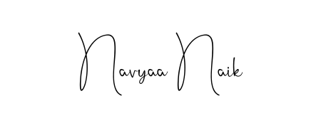 The Andilay-7BmLP lettering style adds unique flourish to name Navyaa Naik. Stand out with a custom digital autograph made in seconds. Navyaa Naik signature style 4 images and pictures png