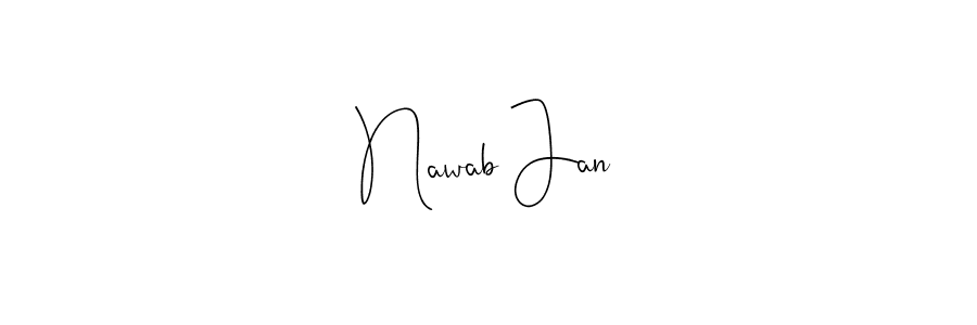 See photos of Nawab Jan official signature by Spectra . Check more albums & portfolios. Read reviews & check more about Andilay-7BmLP font. Nawab Jan signature style 4 images and pictures png