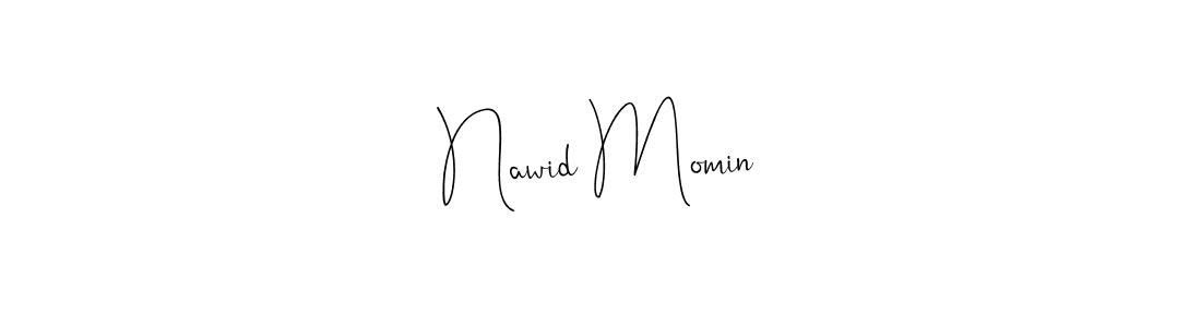 You can use this online signature creator to create a handwritten signature for the name Nawid Momin. This is the best online autograph maker. Nawid Momin signature style 4 images and pictures png