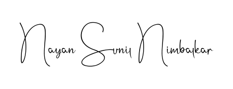 Make a short Nayan Sunil Nimbalkar signature style. Manage your documents anywhere anytime using Andilay-7BmLP. Create and add eSignatures, submit forms, share and send files easily. Nayan Sunil Nimbalkar signature style 4 images and pictures png