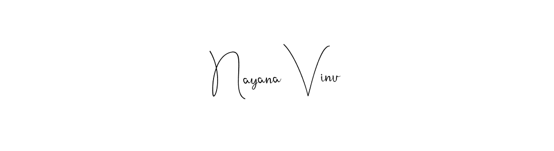 Make a short Nayana Vinu signature style. Manage your documents anywhere anytime using Andilay-7BmLP. Create and add eSignatures, submit forms, share and send files easily. Nayana Vinu signature style 4 images and pictures png