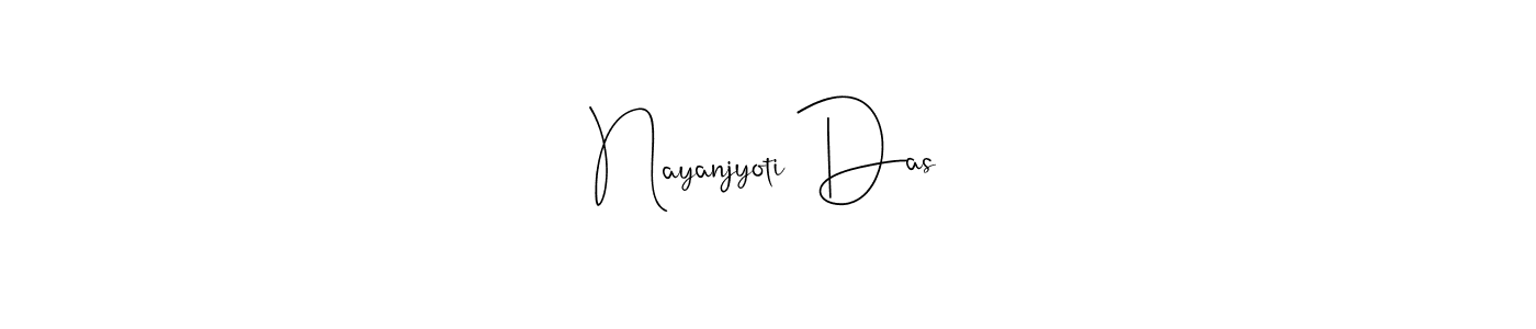 How to make Nayanjyoti Das signature? Andilay-7BmLP is a professional autograph style. Create handwritten signature for Nayanjyoti Das name. Nayanjyoti Das signature style 4 images and pictures png