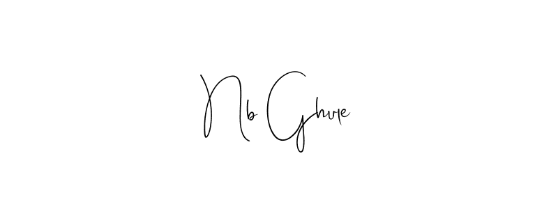 Here are the top 10 professional signature styles for the name Nb Ghule. These are the best autograph styles you can use for your name. Nb Ghule signature style 4 images and pictures png