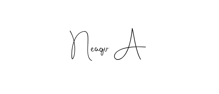 Andilay-7BmLP is a professional signature style that is perfect for those who want to add a touch of class to their signature. It is also a great choice for those who want to make their signature more unique. Get Neagu A name to fancy signature for free. Neagu A signature style 4 images and pictures png