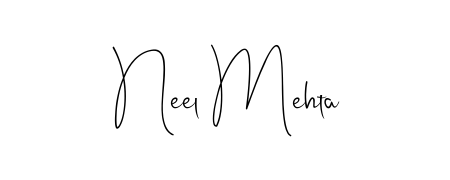 An effortless, minimalist signature concept for Neel Mehta using Andilay-7BmLP design. Clean lines that look great on any document. Neel Mehta signature style 4 images and pictures png