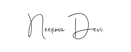 Generate high-definition signature styles for Neelima Devi. The Andilay-7BmLP typeface ensures crisp legibility and sophisticated design. Neelima Devi signature style 4 images and pictures png