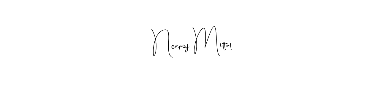 Neeraj Mittal stylish signature style. Best Handwritten Sign (Andilay-7BmLP) for my name. Handwritten Signature Collection Ideas for my name Neeraj Mittal. Neeraj Mittal signature style 4 images and pictures png