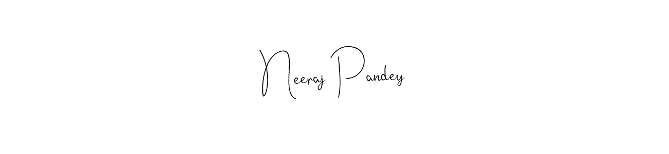 Also we have Neeraj Pandey name is the best signature style. Create professional handwritten signature collection using Andilay-7BmLP autograph style. Neeraj Pandey signature style 4 images and pictures png