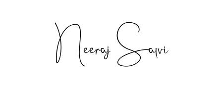 Make a beautiful signature design for name Neeraj Salvi. With this signature (Andilay-7BmLP) style, you can create a handwritten signature for free. Neeraj Salvi signature style 4 images and pictures png