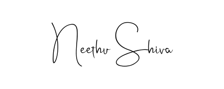 Also we have Neethu Shiva name is the best signature style. Create professional handwritten signature collection using Andilay-7BmLP autograph style. Neethu Shiva signature style 4 images and pictures png
