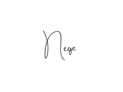 if you are searching for the best signature style for your name Nege. so please give up your signature search. here we have designed multiple signature styles  using Andilay-7BmLP. Nege signature style 4 images and pictures png