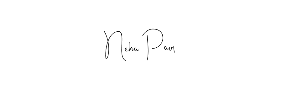 Design your own signature with our free online signature maker. With this signature software, you can create a handwritten (Andilay-7BmLP) signature for name Neha Paul. Neha Paul signature style 4 images and pictures png